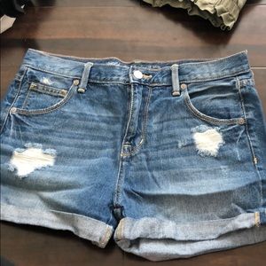 Mossimo Boyfriend Mini Denim Shorts